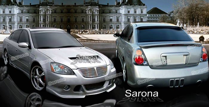 Custom 02-04 Altima Kit # 102-20  Sedan Body Kit (2002 - 2004) - $1350.00 (Manufacturer Sarona, Part #NS-014-KT)